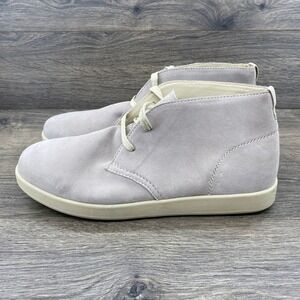 Cadillac Men's Gray Suede Chukka Boots Driving Shoes Size 12